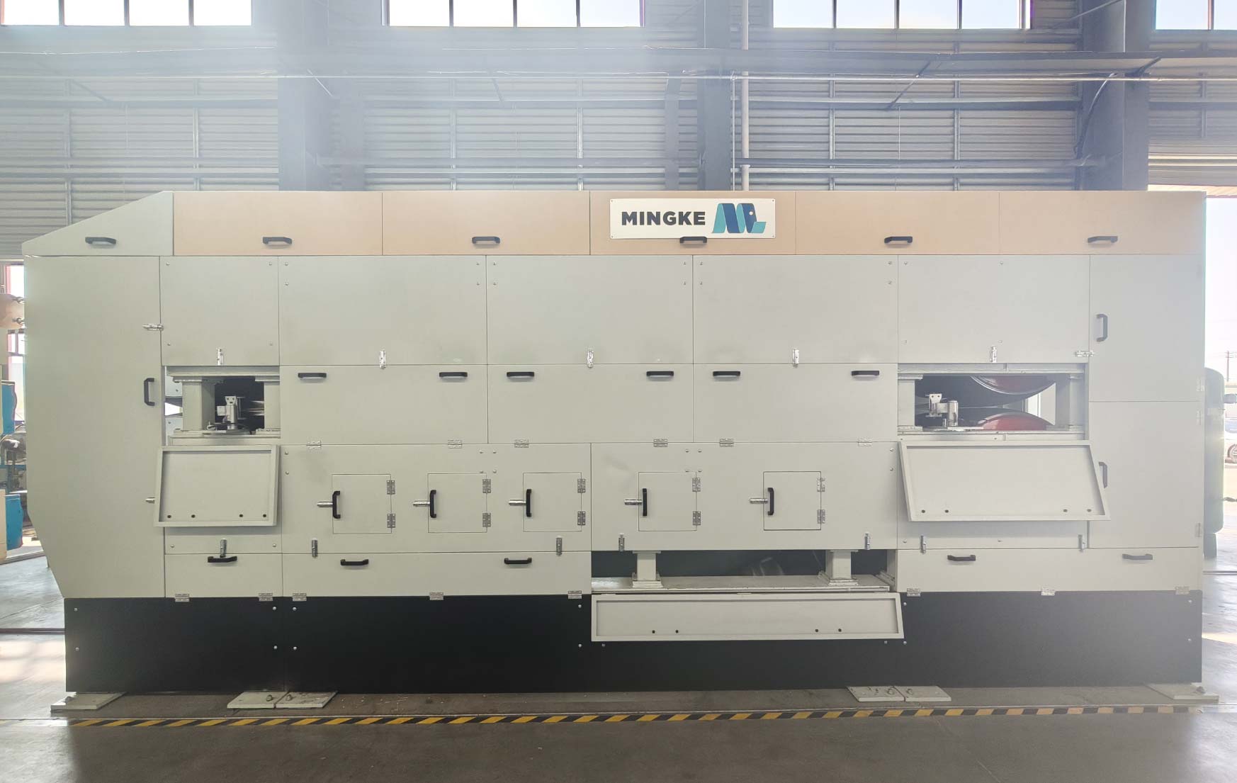 静等压双钢带压机